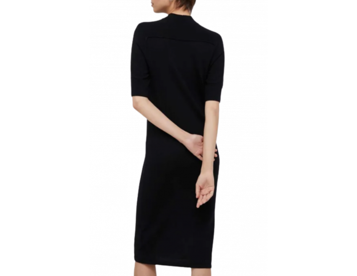 CALVIN KLEIN -EXTRA FINE WOOL Επώνυμη Area SLEEVE 1/2 DRESS μόδα K20K205751_BEH γυναικεία | VROOM Fashion