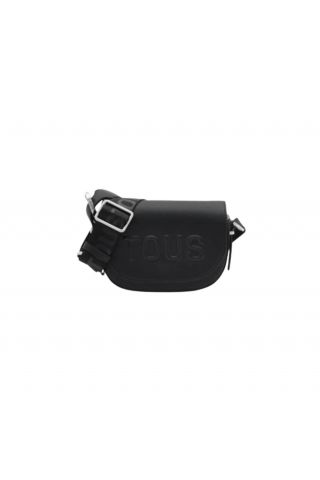 TOUS MINI BANDOLERA MEDIALUNA T BRENDA NEGRO