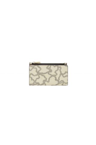 TOUS BILLETERA S FLAT KAOS ICON BEIGE-MULTI