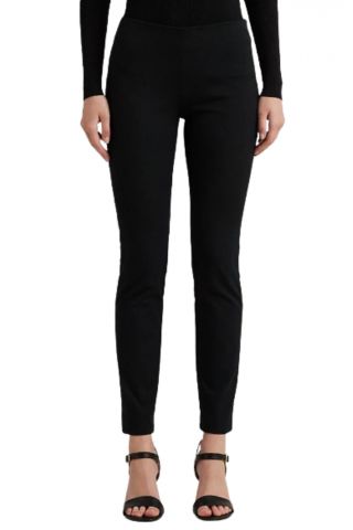 LAUREN RALPH LAUREN PLSHD BI STR TWLL-PANT 200631310 BLACK 003