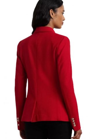 LAUREN RALPH LAUREN STR SPORTSWEAR PIQU-LND-JCT RED