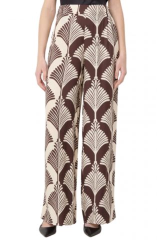 PENNYBLACK - ALDO TROUSERS BEIGE/BROWN - 357596