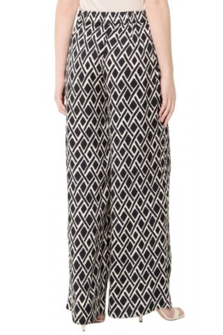 PENNYBLACK - ALDO TROUSERS BLACK-ECRU - 357606