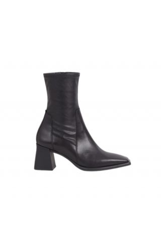 VAGABOND HEDDA BOOTS MEDIUM HEEL LEATHER BLACK