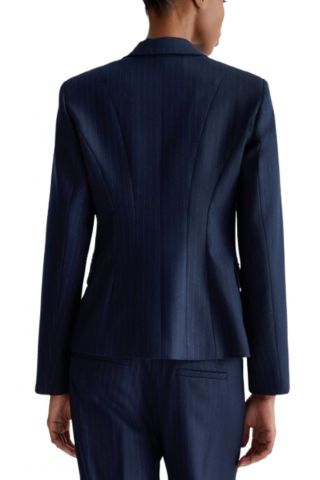 LIU JO BLACK CF4C58 BLAZER SLIM STR BLUE MARINO