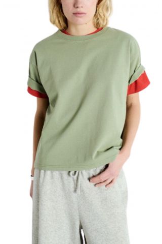 AMERICAN VINTAGE T-SHIRT FIZ02A KHAKI - 357627