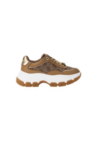 GUESS BERRETT SNEAKERS BEIGE WITH 4G LOGO