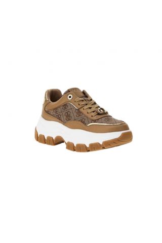 GUESS BERRETT SNEAKERS BEIGE WITH 4G LOGO