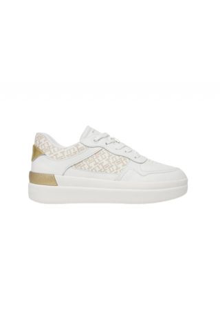 TOMMY HILFIGER LUX COURT SNEAKER MONOGRAM WHITE_IVORY PETAL