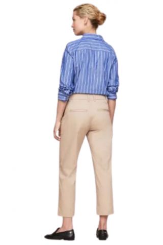 TOMMY HILFIGER SLIM STRAIGHT CO CHINO - BEIGE AEG