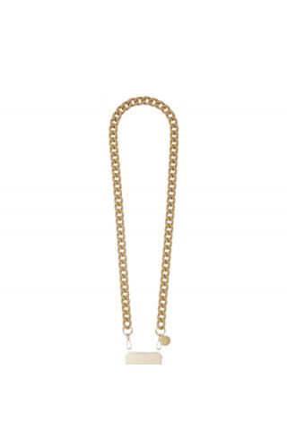 LA COQUE FRANCAISE - CHAIN LONG SARAH BEIGE MAT