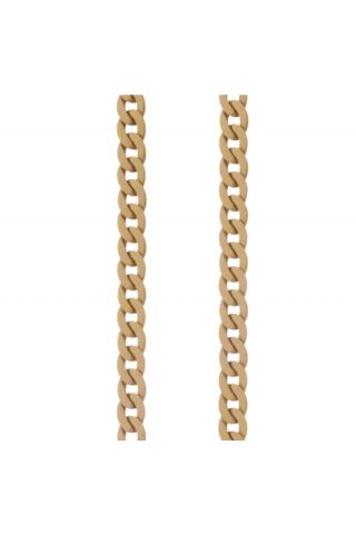 LA COQUE FRANCAISE - CHAIN LONG SARAH BEIGE MAT