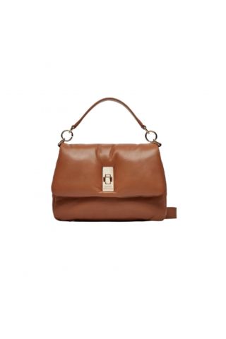 TOMMY HILFIGER SOFT LEATHER CONV CROSSOVER BROWN