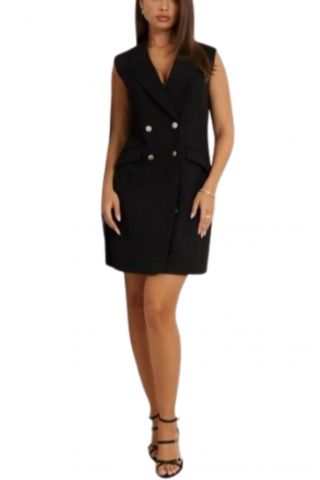 GUESS SL DONATELLA BLAZER DRESS BLACK