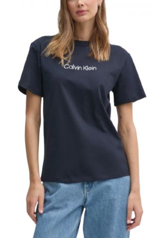 CALVIN KLEIN - HERO LOGO REGULAR T-SHIRT ZEN BLUE - 357671