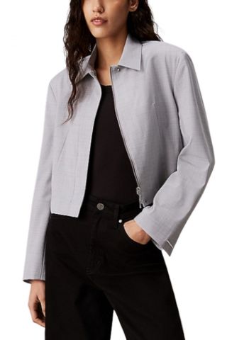 CALVIN KLEIN WOOL BLEND SHORT JACKET P68