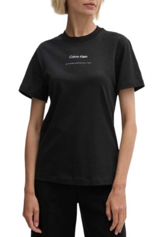 CALVIN KLEIN MULTI LOGO REGULAR T-SHIRT BEH