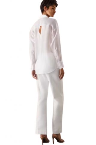 CALVIN KLEIN TENCEL VOILE RELAXED SHIRT YAF