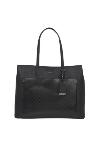 CALVIN KLEIN MEDIUM SHOPPER MONO BLACK