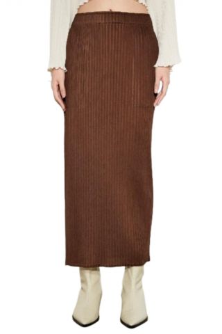 MEIMEIJ SKIRT M4IGG4 BROWN