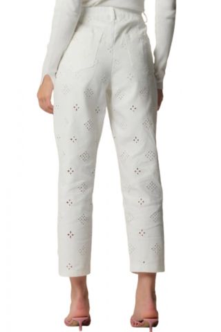 KOCCA JAVIER BIANCO PANT 100%COT - 357766