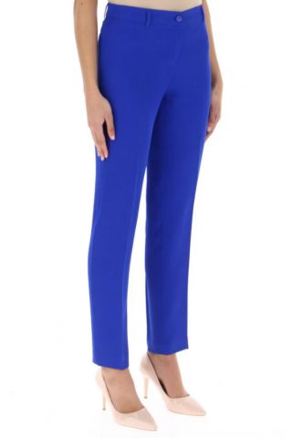 DIANA GALLESI - TROUSERS BLUE ELECTRIC