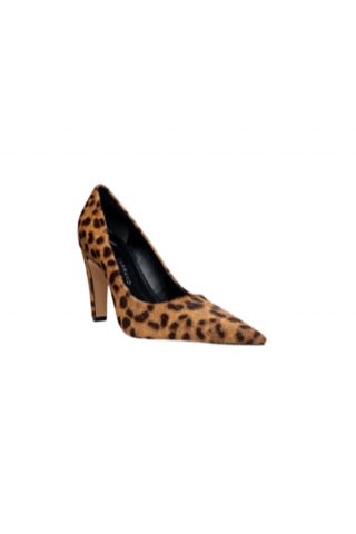 CARRANO E67384 PELO HIGH HEELS MADE OF HAIRY LEOPARD SKIN