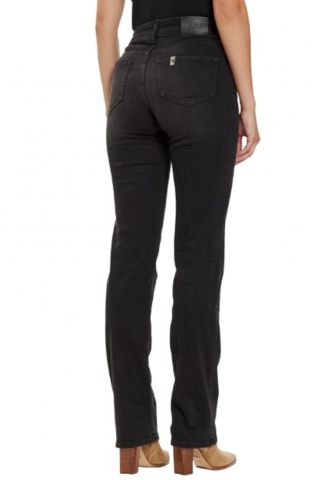 LIU JO DENIM AUTHETIC STRAIGHT H.W. BLACK