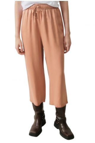 AMERICAN VINTAGE JOGGERS PANT 100% VISCOSE PALE BROWN