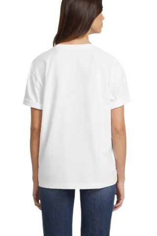 GUESS GJ SS CN OS AMERICAN - ORGANIC COTTON 160GSM WHITE