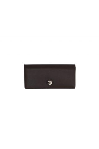 FURLA SFERA CONTINENTAL WALLET 100% LEATHER CIOCCOLATO