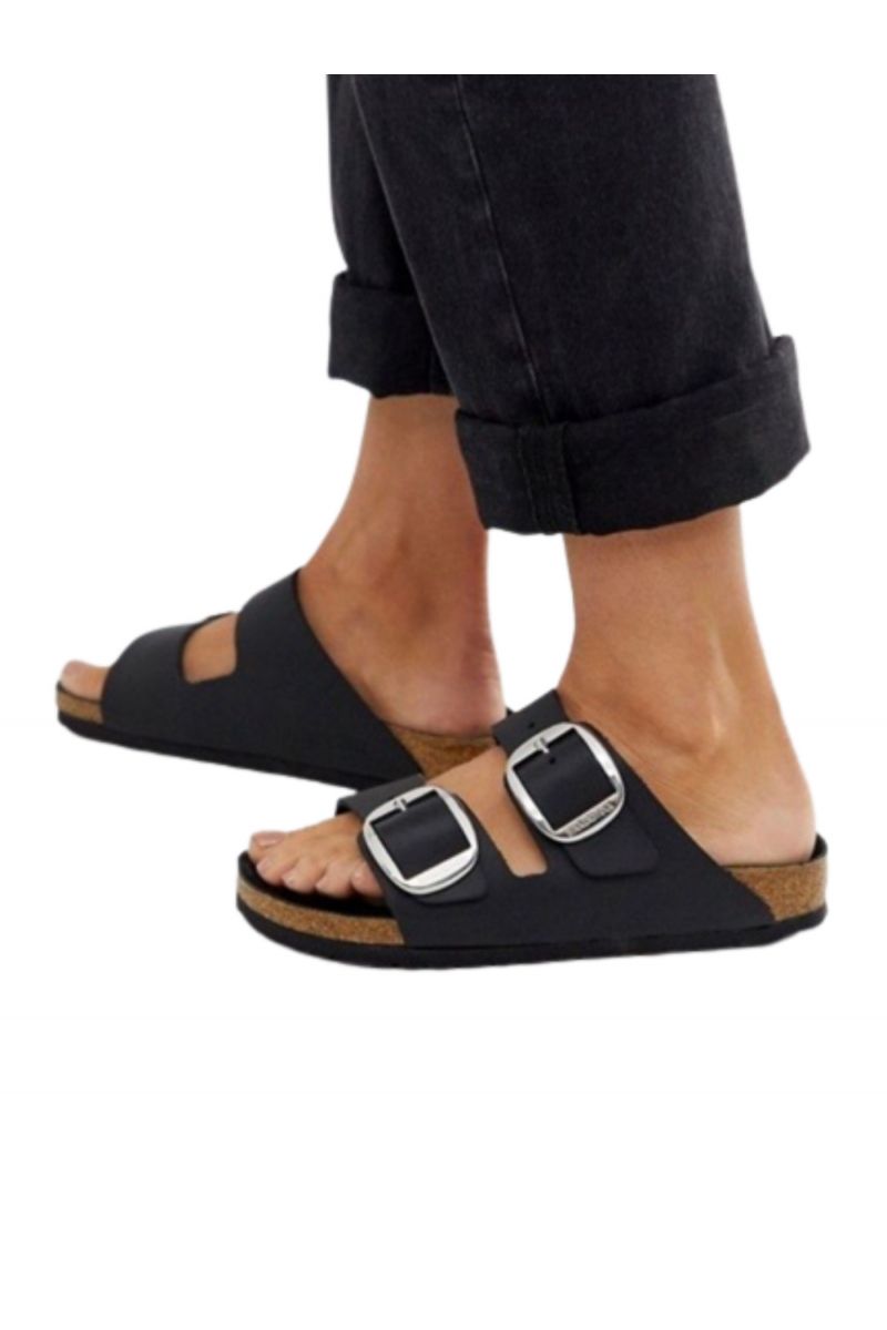 BIRKENSTOCK BS CLASSIC ARIZONA BIG BUCKLE FL BLACK HEX