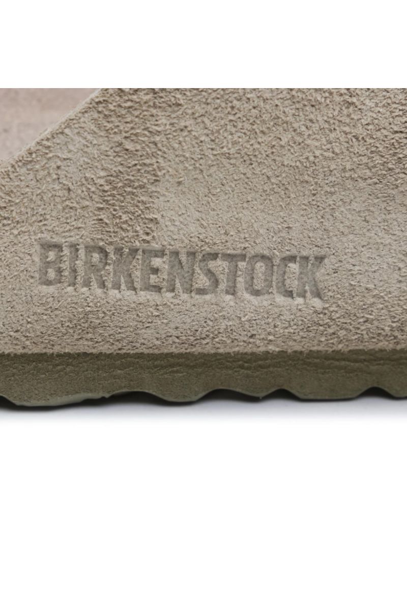 BIRKENSTOCK S25 LEATHER ARIZONA SFB LEVE FADED KHAKI NARROW SEASONAL GERMANY - 357364