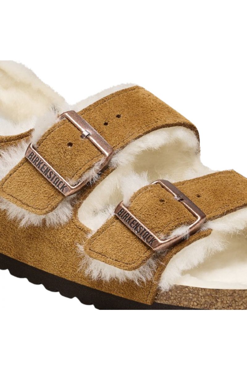 BIRKENSTOCK LEATHER MILANO SHEARLING LEVE MINK LAF NARROW SEASONAL CLASSIC ADULTS LEA GERMANY