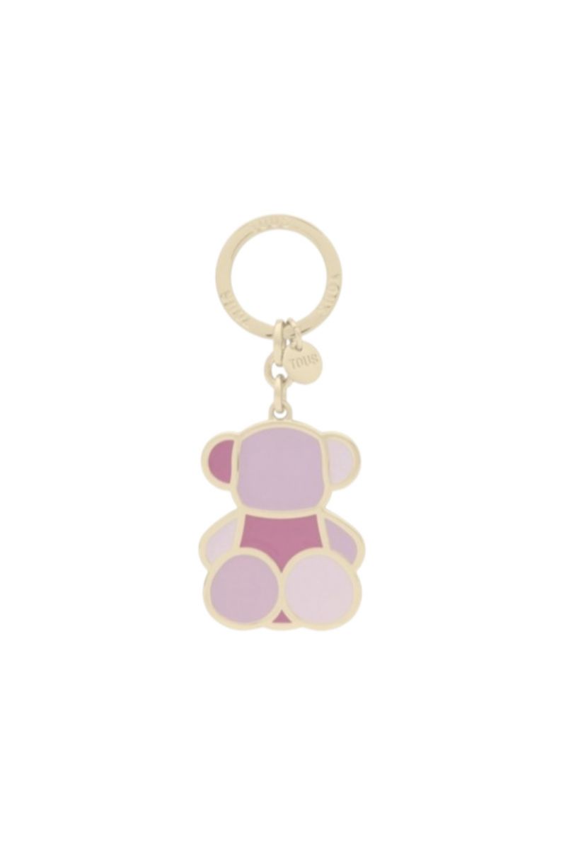 TOUS LLAVERO TOUS BEAR FACETED ROSA