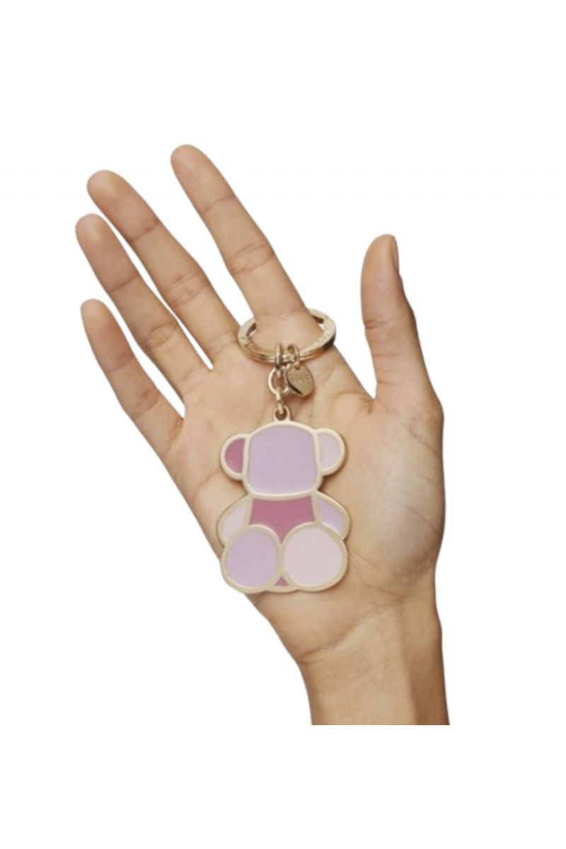 TOUS LLAVERO TOUS BEAR FACETED ROSA