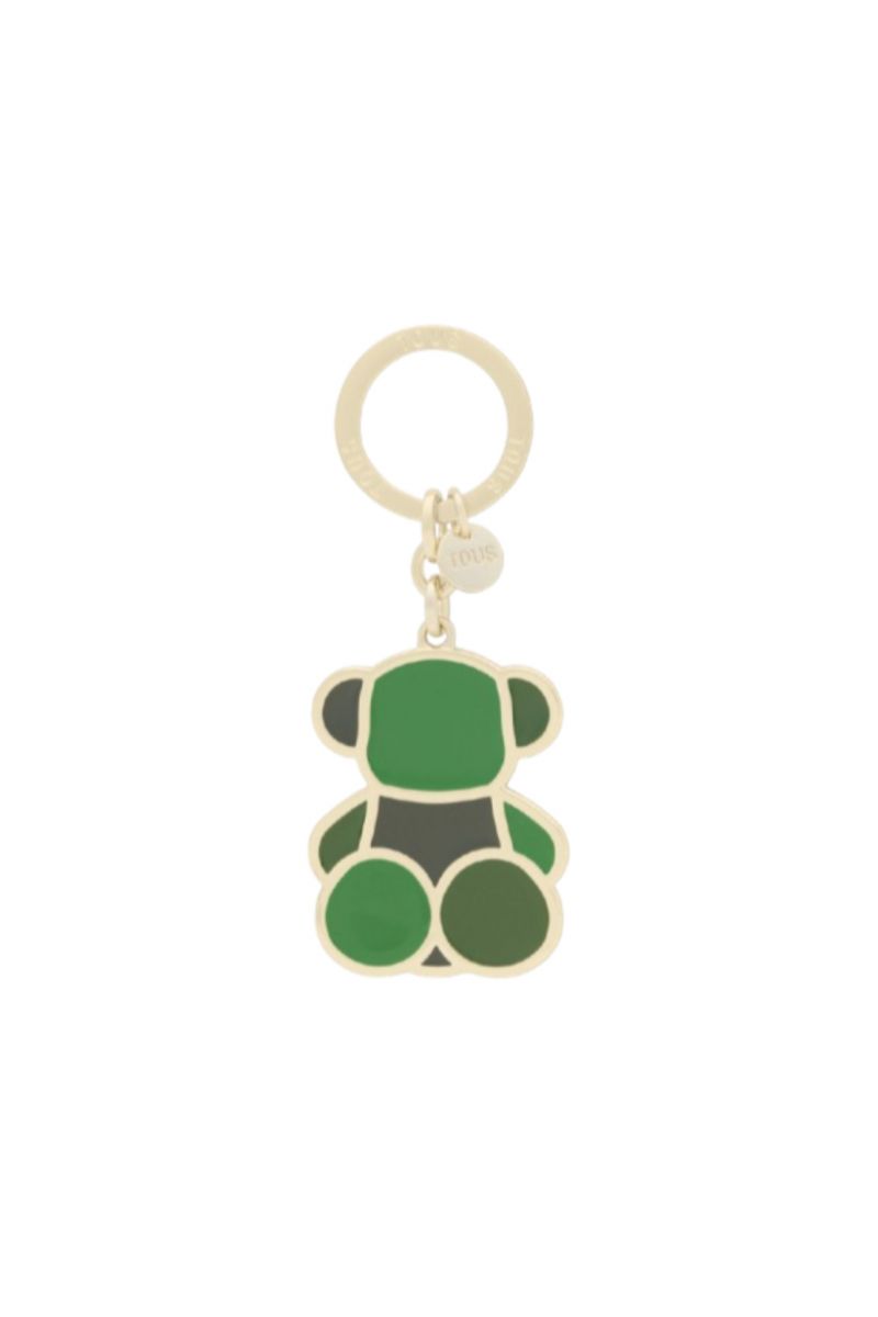 TOUS LLAVERO TOUS BEAR FACETED VERDE