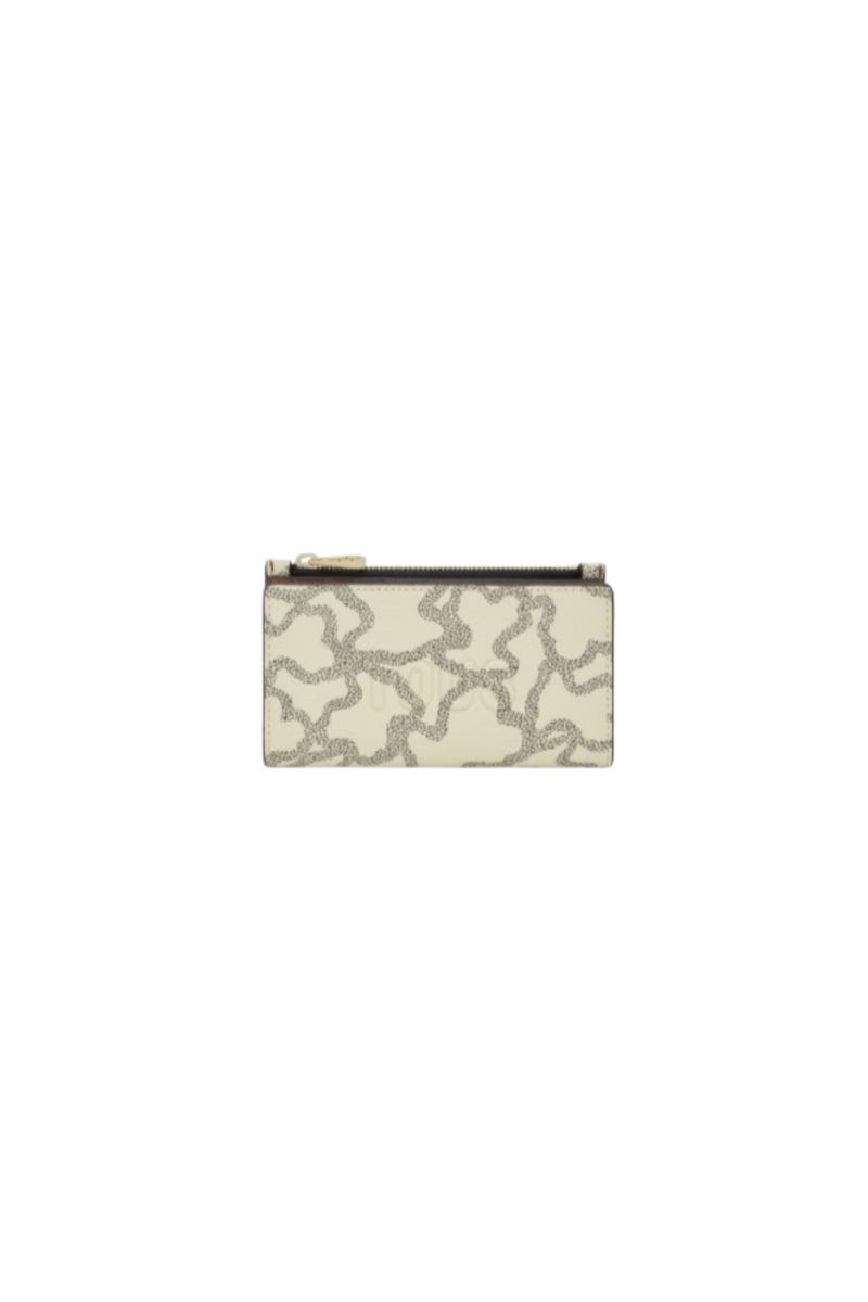 TOUS BILLETERA S FLAT KAOS ICON BEIGE-MULTI