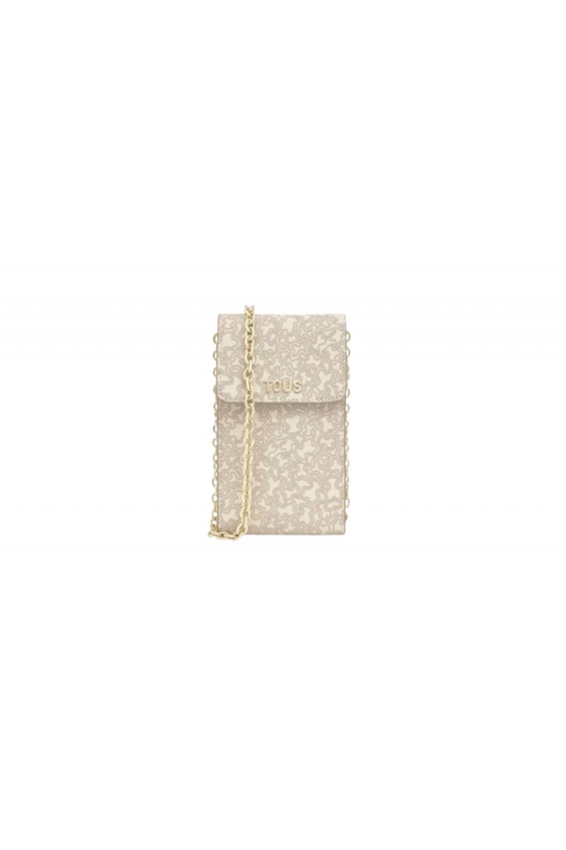 TOUS - FUNDA MOVIL COLGANTE K MINI LINE BEIGE - 357482