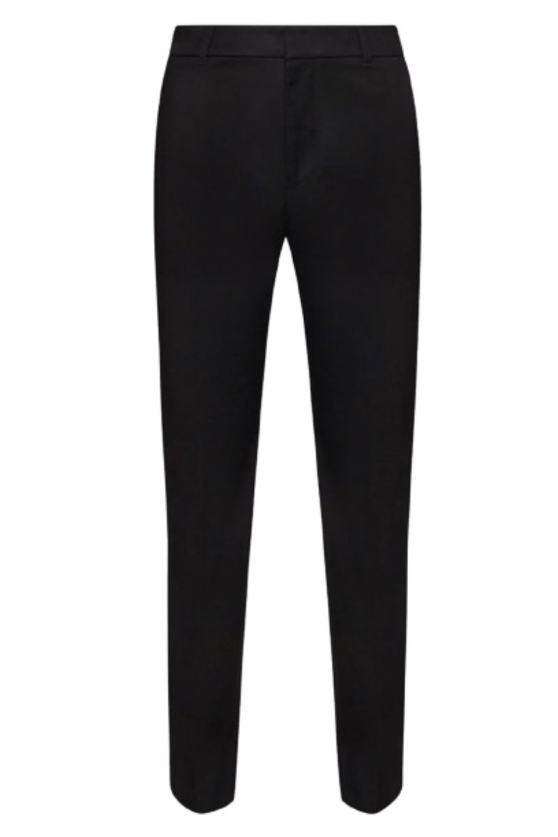 LAUREN RALPH LAUREN STRERCH DBL CTN-PANT 200811955 BLACK 001