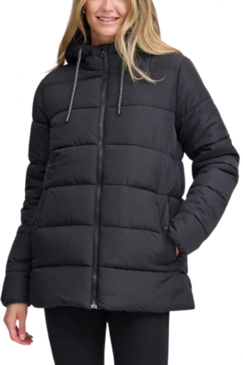 FRANSA WOMEN'S JACKET WITH HOOD FRMABELLE JA 3 BLACK