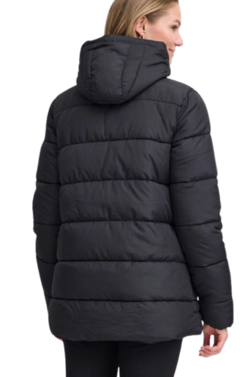 FRANSA WOMEN'S JACKET WITH HOOD FRMABELLE JA 3 BLACK