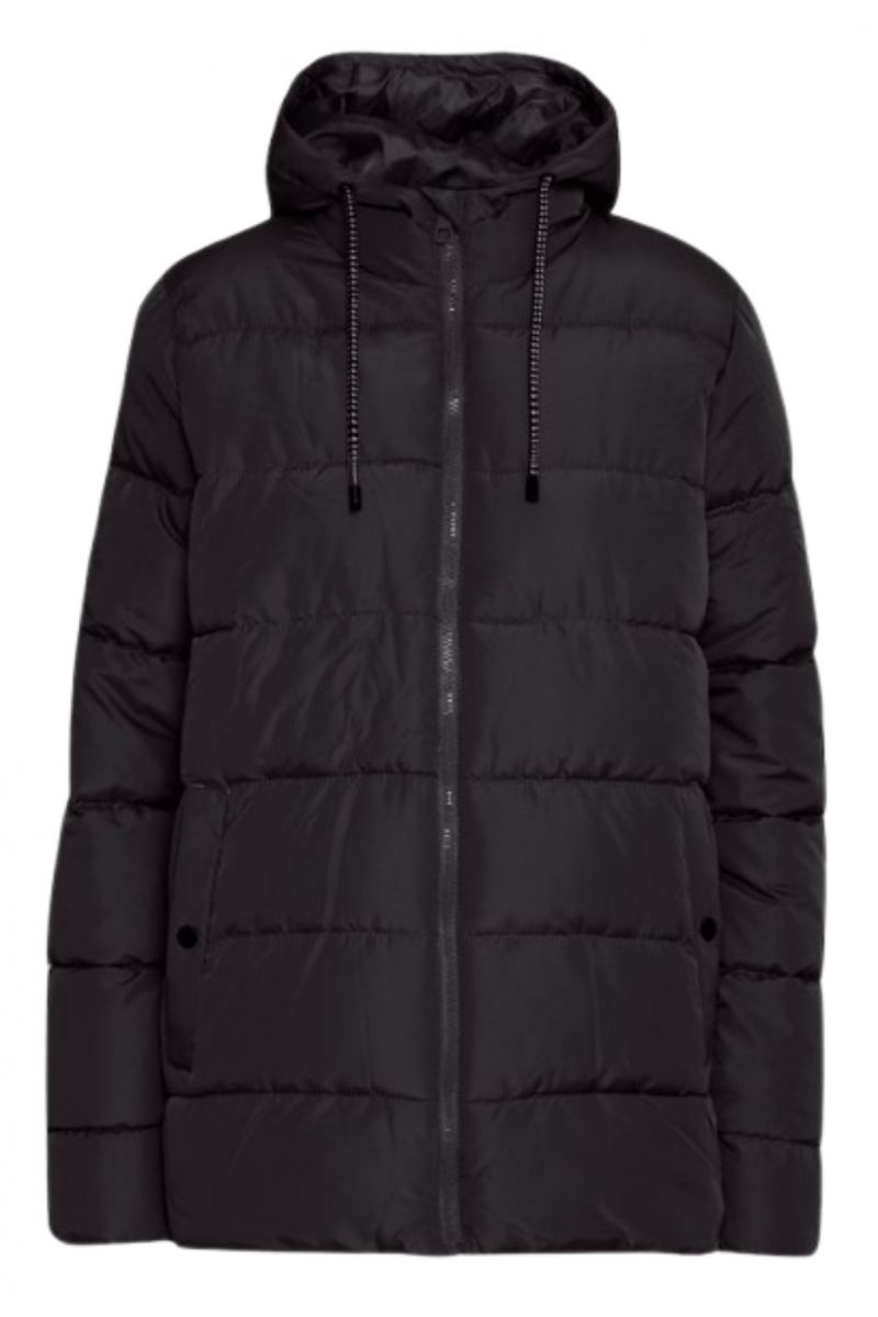 FRANSA WOMEN'S JACKET WITH HOOD FRMABELLE JA 3 BLACK