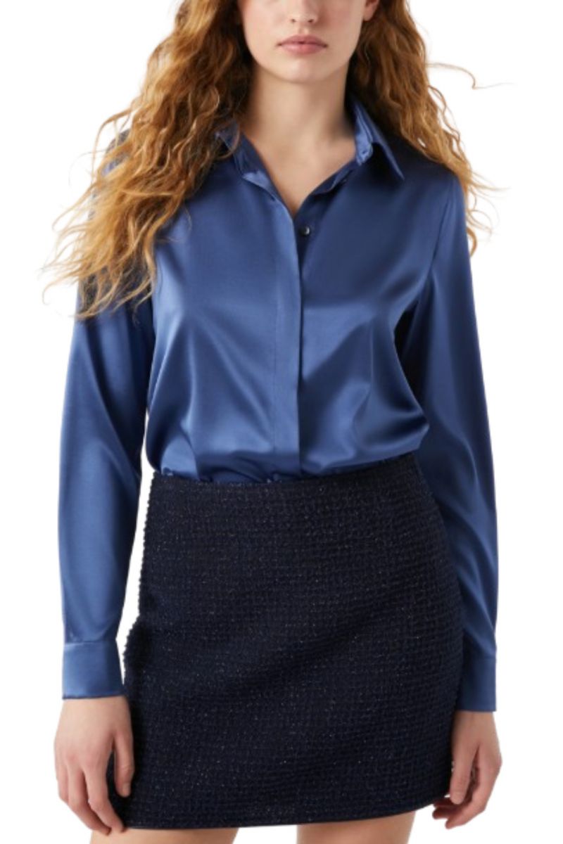 PENNYBLACK VITTORIA SHIRT ELECTRIC BLUE