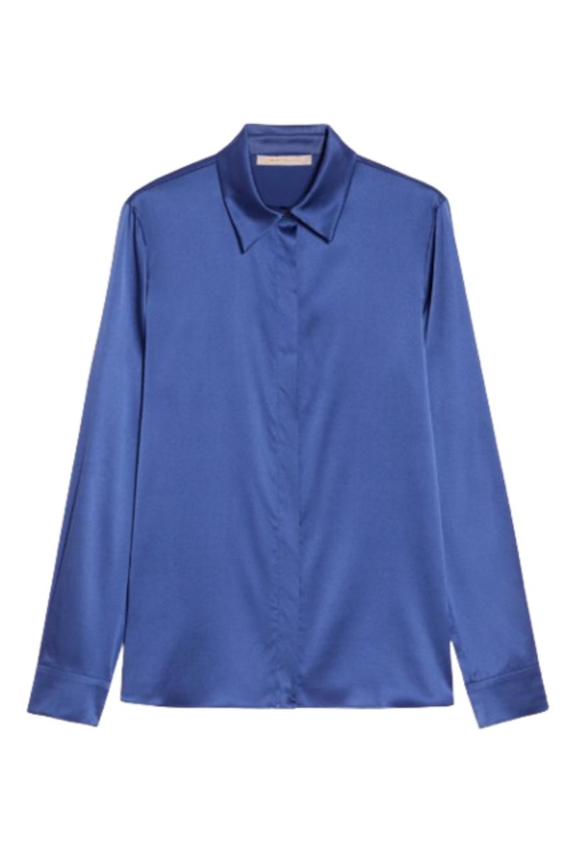 PENNYBLACK VITTORIA SHIRT ELECTRIC BLUE