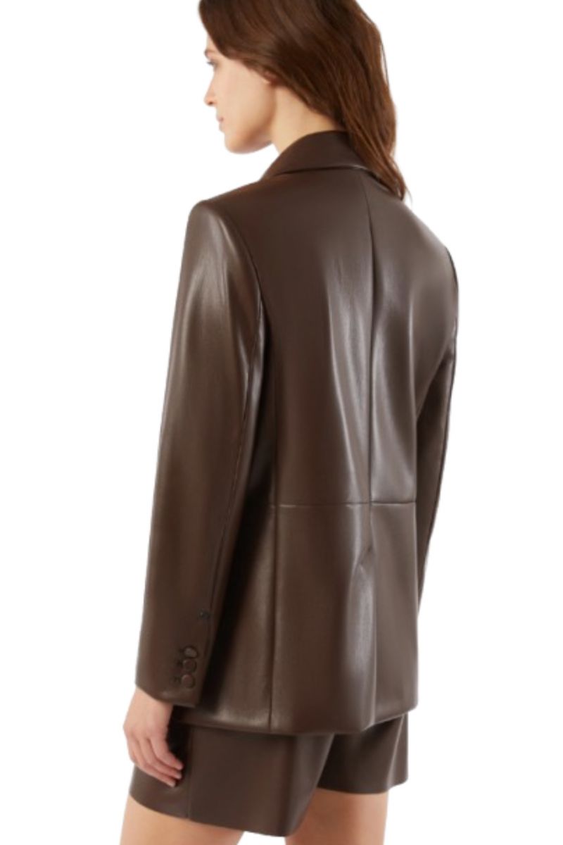 PENNYBLACK EMILIA JERSEY JACKET DARK BROWN