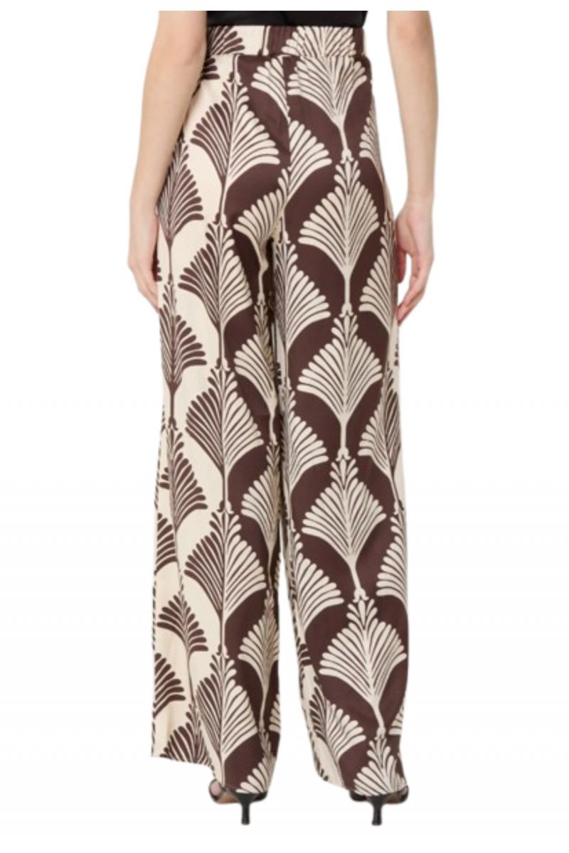 PENNYBLACK - ALDO TROUSERS BEIGE/BROWN - 357596