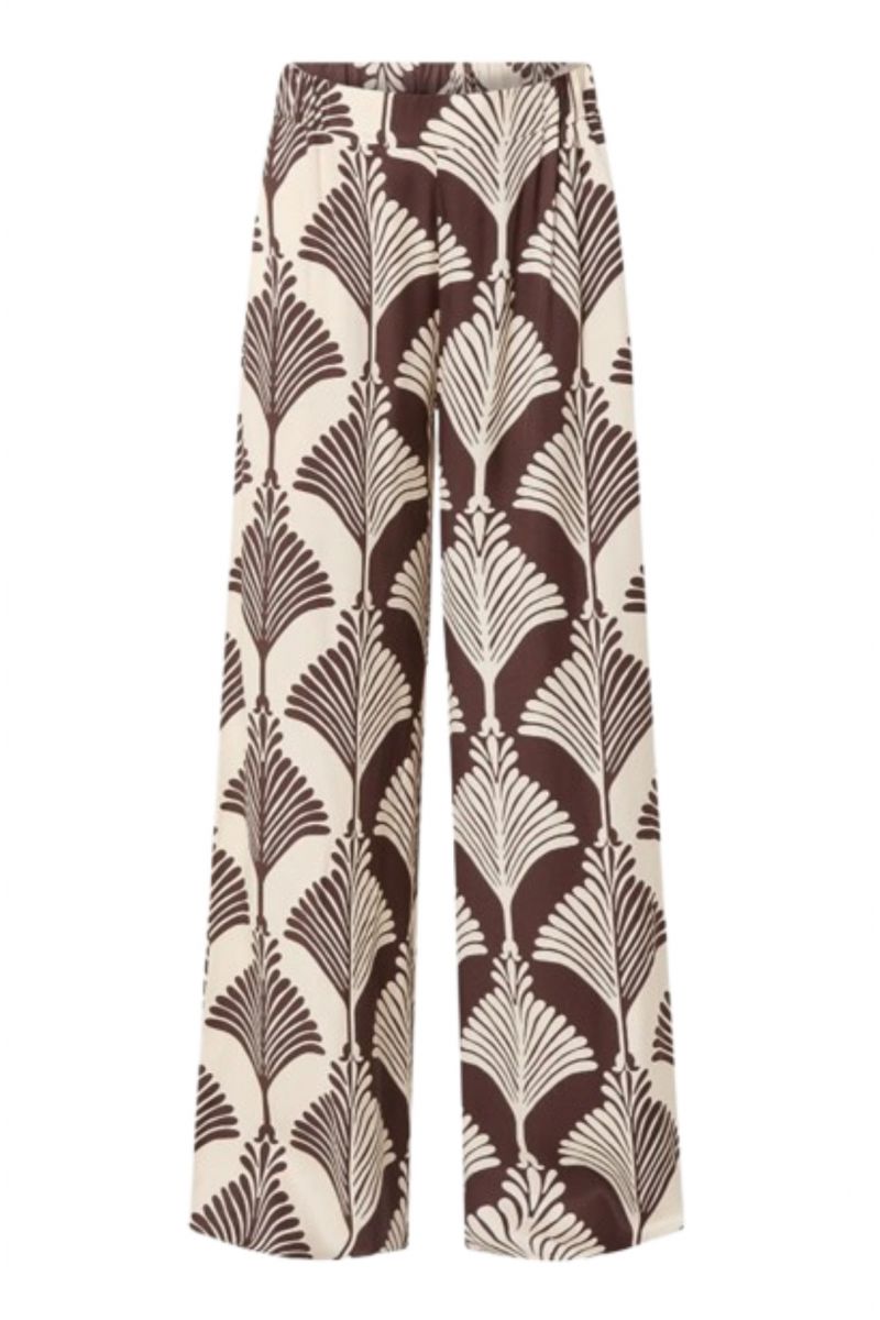 PENNYBLACK - ALDO TROUSERS BEIGE/BROWN - 357596