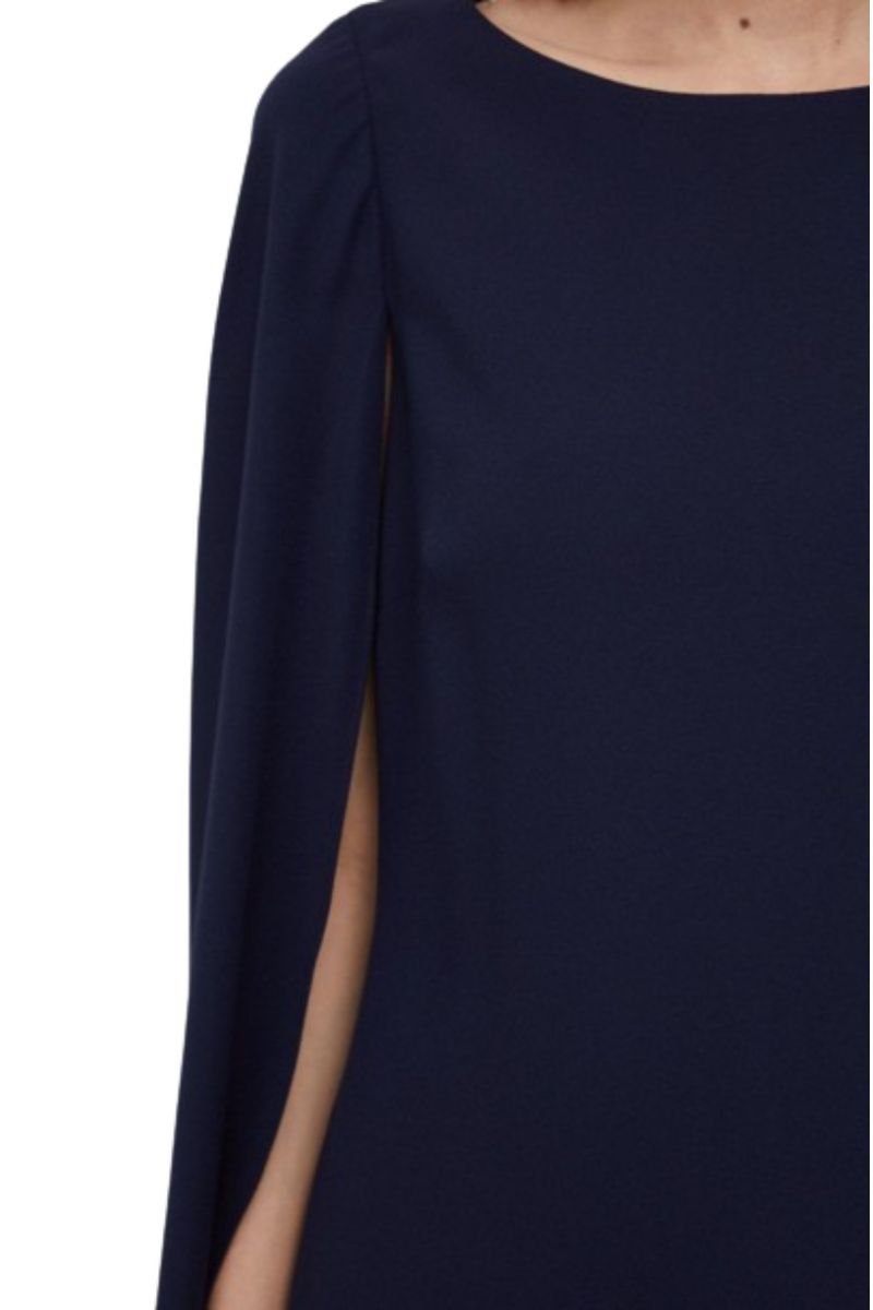 LAUREN RALPH LAUREN TRIPLE GGT-COCKTAIL DRESS LAUREN NAVY