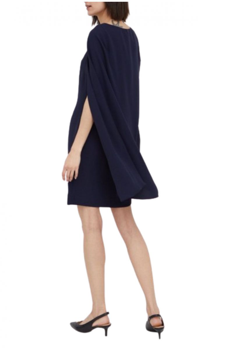 LAUREN RALPH LAUREN TRIPLE GGT-COCKTAIL DRESS LAUREN NAVY